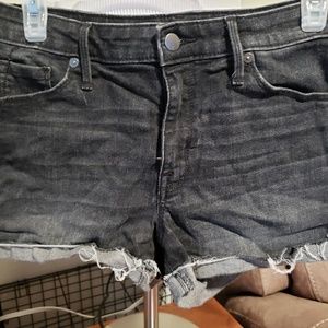 Mossimo black high-rise Jean shorts -size 8/29R